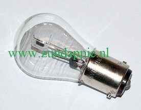 Lamp 6 volt BAX15-S 15/15 watt 510664
