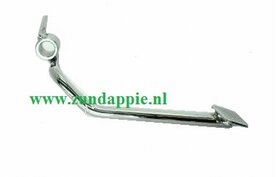 Voetrempedaal 4 v chroom 517