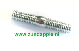 Draadeind spruitstuk m6 x 35 tapeind