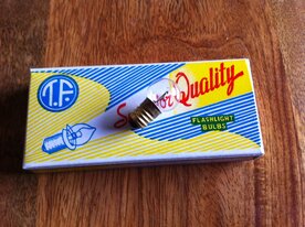 Lamp 12 volt E10 knipper dmv bi metaal