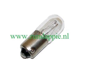 Lamp 12 volt BA9s 4 watt