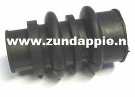 Luchtfilter harmonica rubber 10 / 12 / 15mm. kort