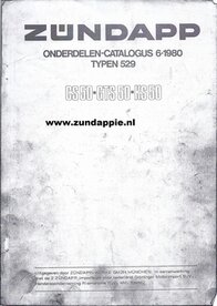 Onderdelen catalogus 529 handig naslagwerk