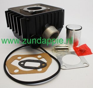 cilinder kit watergekoeld, 6.25 pk 50cc zwarte uitvoering 284-02.752
