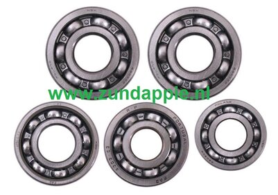 .Motorblok lager set SKF KS80 5 stuks