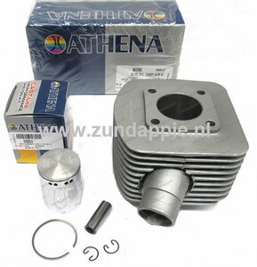 Cilinder Athena 50cc 4 poorter geforceerd uitlaat 32 mm
