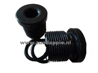 Afsluiterschroef met O-ring. set 2 stuks 448-12.120 / 540-12.113