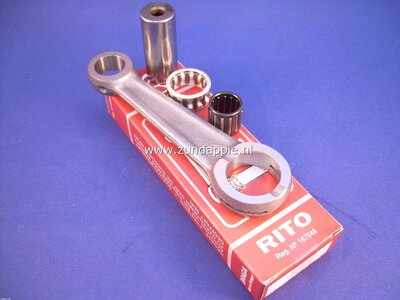 Drijfstang Rito 50CC 3/4 versnelling ina zilverkooi bigend 278-03.903