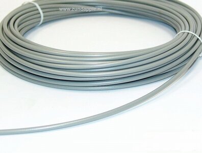 Buitenkabel oud grijs. per meter geschikt voor binnen kabel 1,5