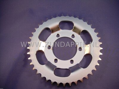 Achtertandwiel, 36 tanden 50cc, 415 - 3/16 verzinkt