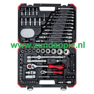 Gedore-red R46003092 dopsleutelset 1/4" - 1/2" 94-dlg.