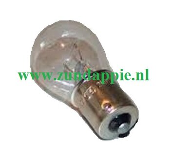 Lamp 12 volt BA15s  21watt