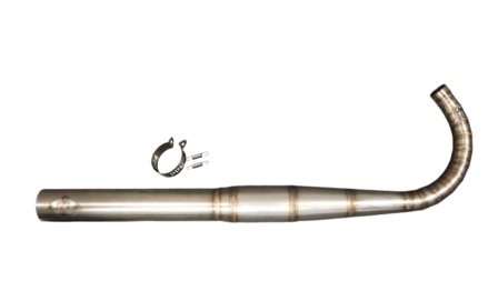 Uitlaat DDL expansie rvs 125-175cc