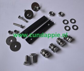 Bevestigingset  Voorspatbord RVS