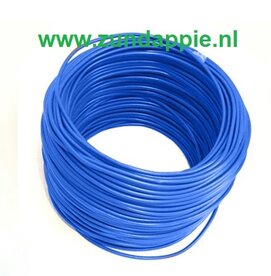 Aansluitkabel  Blauw per meter