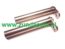 Achter knipperlichtsteun set RVS 519 519-16.618