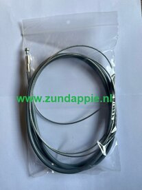 Koppeling kabel 49dr. 1,8 met nijlon binnen mantel , grijs . binnen kabel