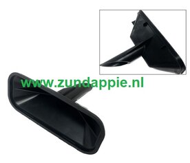 Luchtfilterrechter zwart