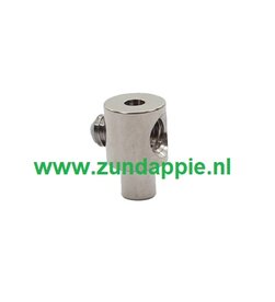 Dwars nippel haaks 7 x 11 met inbus