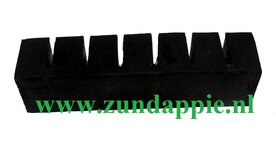 Cilinder rubber kort