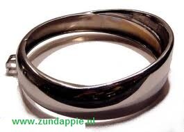 Koplamp rand chroom voor 50 en 100 huis 517-16.901