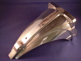 Staartstukje 517 aluminium, Achterspatbord eindstuk