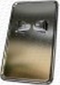 Kenteken plaathouder staal chroom verticaal