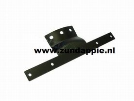 Kentekenplaat houder staal zwart (motor plaat) 517-19.612