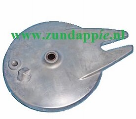 Rem ankerplaat achter, grote naaf 150 mm 517-15.611