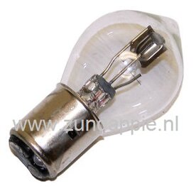 Lamp 6 volt BA20D 25 / 25 watt