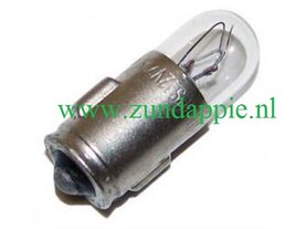 Lamp 6 volt BA7s 1,2 watt  voor teller verlichting