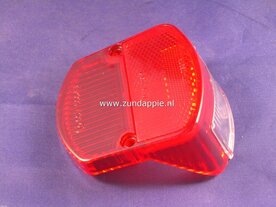 Achterlichtglas varkenssnuit rood 433-16.906