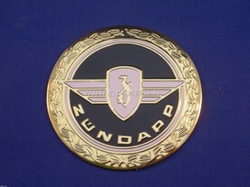 Tank embleem , Zundapp zwart 517-20.142