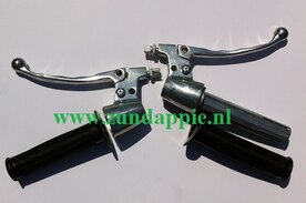 Hendel set model Magura compleet set gas en koppelings hendel met handvatten