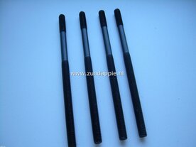 Draadeind Cilinder m7x 140 waterk. per stuk tapeind m7