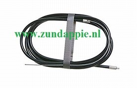 Gas kabel zwart universeel UG-423