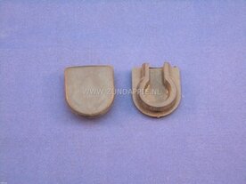 Plastic afsluitkapje ( carter ) zwart. per stuk 284-01.100