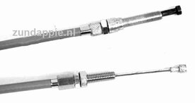 Voorrem kabel grijs Elvedes met vaste nippels buitenkabel met teflon voering