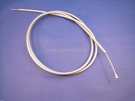 Voorremkabel met nijlon binnen mantel , grijs.