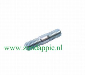 Cylinder-tapeind verloop m6/7 x 30mm