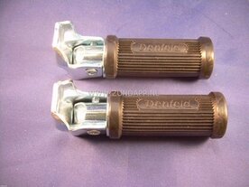 Duo-voetsteunen set , 2st: Org. Denfeld , rond . 510-14.670 / 512-14.613