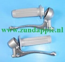 Handel set Magura model, grijs handvat 517-17.707 / 517-17.708 / 510-17.92