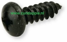 Cockpitparkers, 4,8 x 16mm zwart Set