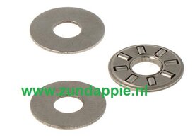 Axiaal lager set voor drukstift 