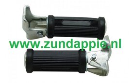 Duo-voetsteunen ronde set